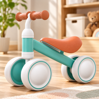 SAMDIYA 1+3 Door Kids Wardrobe with Drawers (Starry Sky Blue) + Balance Bike (Green) + Scalp Massager (Golden) | Buy 1 Get 2 Free Combo