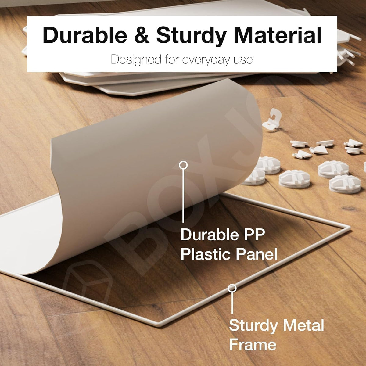 Premium 8-Door 16-Shelf Plastic Shoe Storage Cabinet | Dustproof Modular Shoe Rack | White