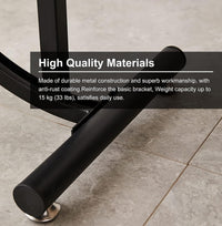 Premium Flower Side Table with Metal Base – Nut Brown