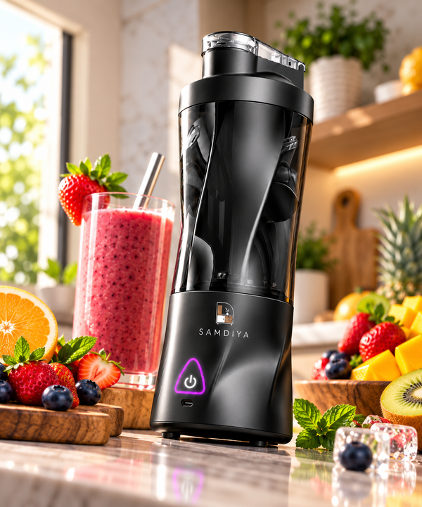 SAMDIYA ZZJ-001 Hexa Juicer - Black