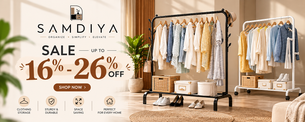 SAMDIYA Sale - Clothing Racks 16% to 26% OFF