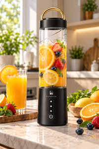 SAMDIYA BDL-011 USB portable juicer black - front view