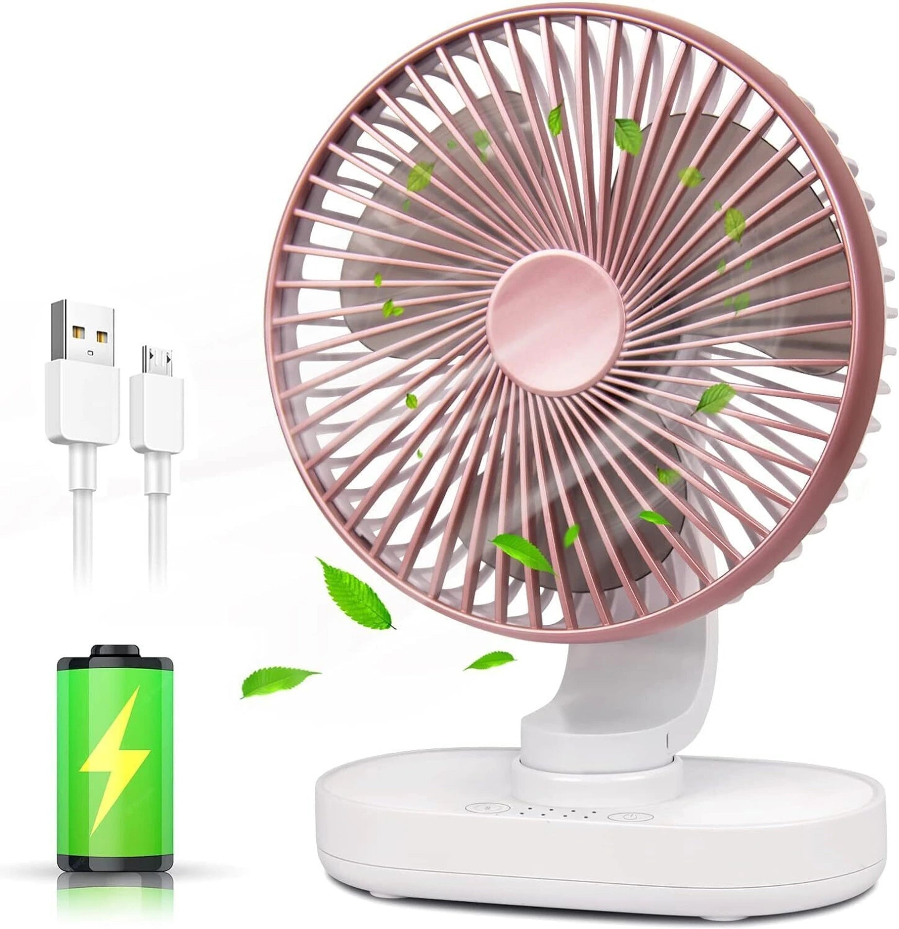Premium 700 mm 360° Rotating Table Fan with Ultra High-Speed Air Cooling